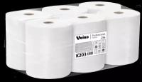 Полотенца бумажные рулонные 150 м, VEIRO (Система H1) COMFORT, 2-слойные, белые, комплект 6 рулонов, K203