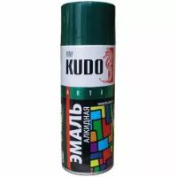 Эмаль аэрозольная Kudo KUDO универсальная, черная глянцевая 520 мл KU-1002 (1шт) (77169)