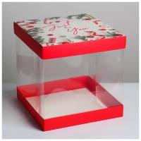 Складная коробка под торт Just for you, 30 × 30 см 5053293
