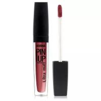 Блеск для губ `LUXVISAGE` `PIN UP` ULTRA MATT матовый тон 34 vintage rose