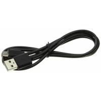 Шнур USB A-Micro-USB B (Android) 5PIN 1м OD4.0/ROHS/медь 2А черный