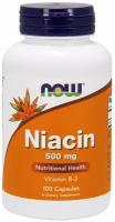 NOW Niacin 500 mg (100 капс)