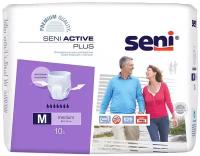 Подгузники-трусы Seni Active Plus Medium (№2), объем талии 80-110 см, 10 шт