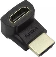 Переходник HDMI v2.0 19M/19F угловой Vention Адаптер угол 270 универсальный для компьютеров, мониторов, проекторов, арт. AIQB0