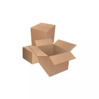 Короб картонный, 570x380x380 мм, бурый, гофрокартон, П-32, профиль ВС, 10 штук (количество товаров в комплекте: 10)