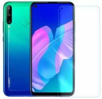 Защитное противоударное стекло MyPads на Huawei P40 Lite E с олеофобным покрытием (только на плоскую поверхность экрана, не закрывает края экрана