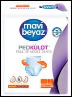 MAVI BEYAZ Подгузники-трусики для взрослых - XL 120-170см/7шт
