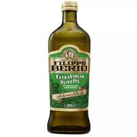 Filippo Berio Extra Virgin, стеклянная бутылка, 1 л