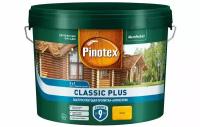 Pinotex антисептик Classic Plus, 9 л, сосна