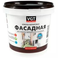 Фасадная краска Vgt (ВГТ) ВД-АК-1180, белоснежная, 1,5 кг