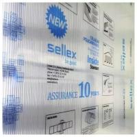 6 мм бронзовый сотовый поликарбонат Sellex Inside гарантия 10 лет, длина 12 метров