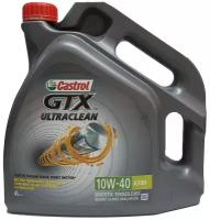 Масло моторное Castrol GTX Ultraclean A3/B4 10W-40 4л