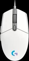 Мышь Logitech G102 LightSync White проводная