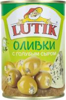 Оливки Lutik консервированные с голубым сыром, 280 г