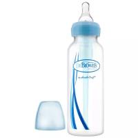 Dr. Brown's Антиколиковая бутылочка для кормления новорожденных 0m+ 250мл Голубая