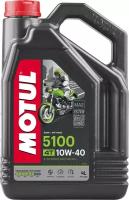 Моторное масло Motul 5100 4T 10W40, 4 л