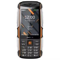 Телефон мобильный (TEXET TM-D426 черный-оранжевый)