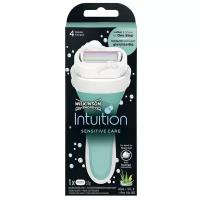 Wilkinson Sword Intuition Sensitive Бритвенный станок, с 1 сменным лезвием в комплекте