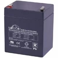 Аккумулятор Leoch DJW 12-4.5 (12В, 4.5Ач / 12V, 4.5Ah / Вывод T1)