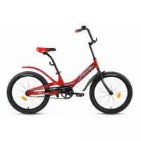 Велосипед FORWARD Scorpions 20 1.0 (2020)(красный-черный)