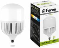 Лампа светодиодная Feron LB-65 25819, E27, T100, 40 Вт, 4000 К
