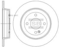 Диск Тормозной Sangsin brake арт. SD1087