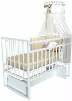 Кровать детская ВДК Magico mini 03, белый