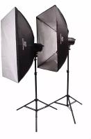 Комплект студийного света FST F-400 Softbox Kit, 2х400 Дж