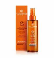 Увлажняющее масло для загара 200 мл, COLLISTAR Supertanning Moisturizing Dry Oil Spf15