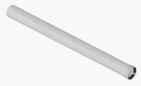 Удлинение кондесационного дымохода / труба Krats (кратс) диаметром 80 мм, длина 1000 мм для конденсационных газовых котлов