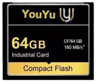 Карта памяти Чехол. ру YouYu CompactFlash CF 64GB (1000x), class 10 64GB