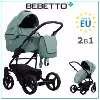 Детская коляска 2 в 1 Bebetto Torino TEX 05_CZM