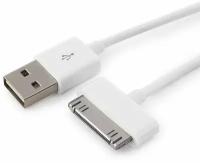 USB кабель Apple 30 pin Gembird CC-USB-AP1MW