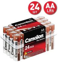 Батарейка Camelion Plus Alkaline AA, в упаковке: 24 шт