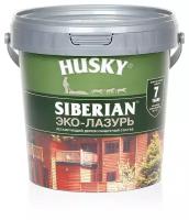 HUSKY антисептик Siberian эко-лазурь, 0.94 кг, 0.9 л, белый