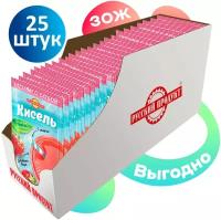 Кисель момент Здоровый образ жизни клубничный 25г/25 уп в ш/б Русский Продукт