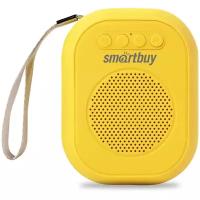 Портативная акустическая система Smartbuy BLOOM, 3Вт, Bluetooth, MP3, FM-радио, желтая (SBS-170)