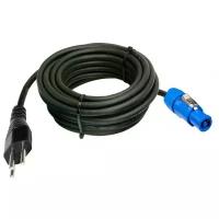 Robe Mains Cable PowerCon In/Schuko 2m Кабель питания для прибора Robe Robin 100 LEDBeam, длина 2м