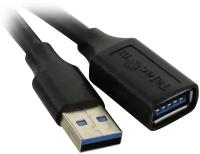 Кабель-удлинитель Telecom USB3.0 Am-Af 0.5m черный (TUS708-0.5M)
