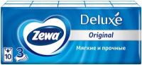 Носовые Платки Zewa Deluxe, 3 слоя, 10шт.Х10