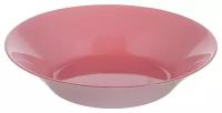 Тарелка столовая глубокая Pasabahce Pink City, D=22 см