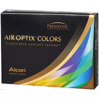 Контактные линзы Air Optix (Alcon) Colors, 2 шт., R 8,6, D -0,5, honey