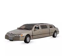 Машинка металлическая инерционная 1999 Lincoln Town Car Stretch Limousin 1:38 Kinsmart (KT7001DH)