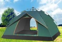 Палатка 4-местная автоматическая 2073 зелёная