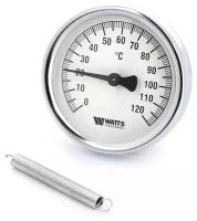 Термометр биметаллический накладной с пружиной Watts FR810(ТАВ) 63/120 10006504 (03.08.060)