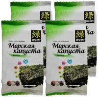 Морская капуста Midori жареная с васаби, 5 г - 4 шт