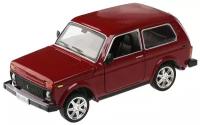 Легковой автомобиль ТЕХНОПАРК Lada 4x4, VAZ-21214 1:24, 11 см