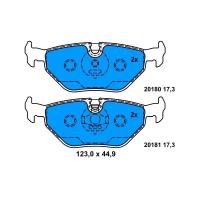 Колодки тормозные дисковые задн, BMW: 3 316 i/318 i/318 is/318 tds/320 i/323 i 2.5/325 i/325 td/325 tds/328 i 90-98, 3 316 i/318 d/318 i/320 d/320 i/, 13046036052 ATE 13.0460-3605.2