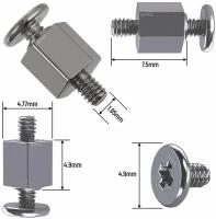 Стойка и винт крепления M.2 SSD накопителей для ASUS ПК (1 Комплект)