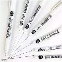 Sketchmarker Ручка капиллярная (линер) Sketchmarker 0.2 черный